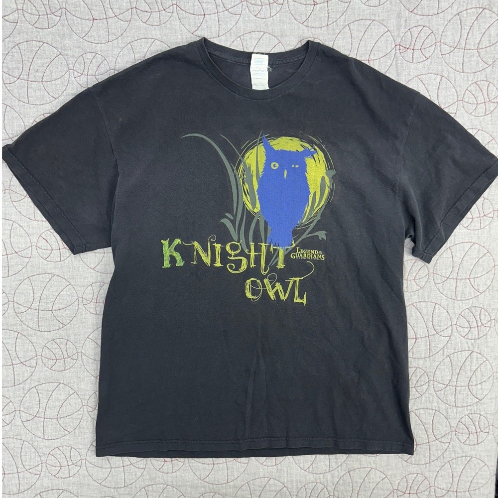 Delta T-Shirt Black Legend‎ of the Guardians Knight Owl / Men's XL